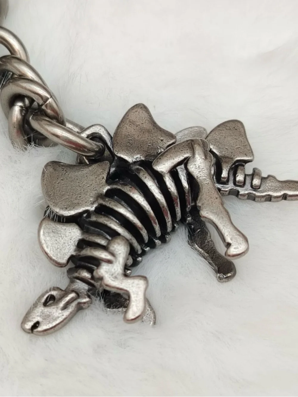 Coach Stegosaurus Steggy Rexy key Fob Bag Charm Keychain